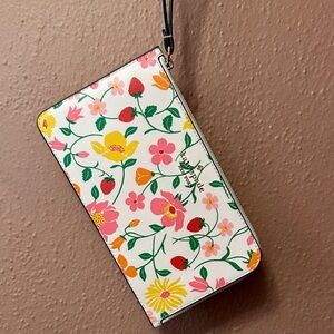 Kate Spade Colorful Floral Wristlet